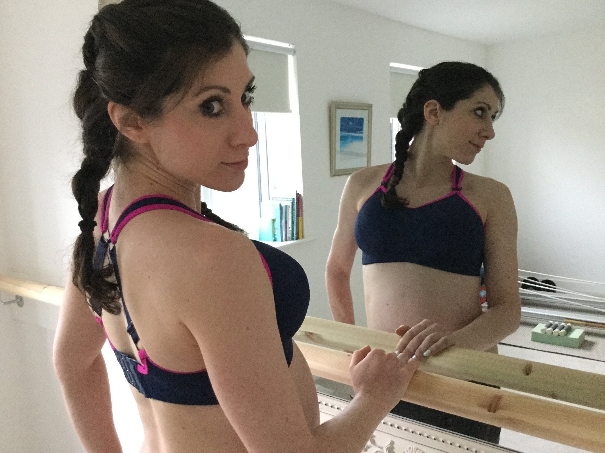 Pilates Instructor Lottie Keble Reviews Nursing Sports Bra