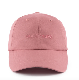 Good Vibes Cap - Dusty Rose (Baby-Adults)