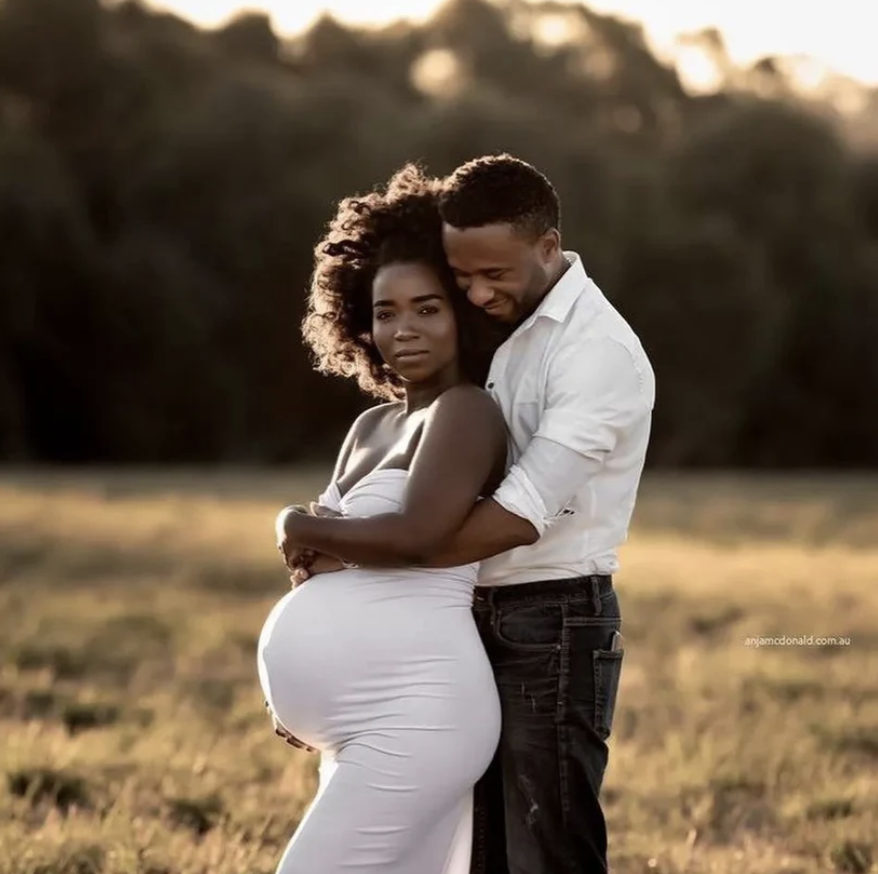 Maternity Gown - Oasis - Baby Luno