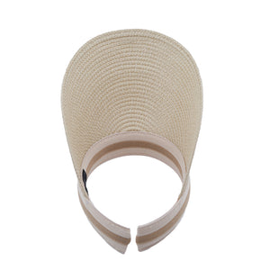 Sun Visor Hat - Cream (Kids-Adults)