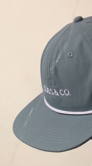 Snapback Hat - Quick Dry Nylon Blue (Kids-Adults)