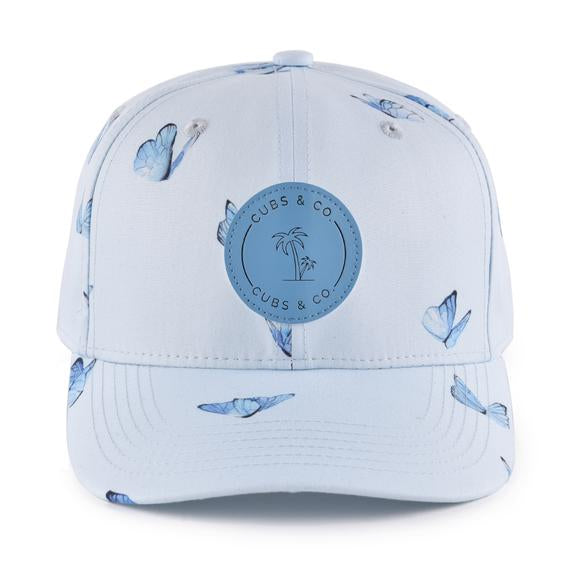 Snapback Hat - Butterfly Blue (Kids)