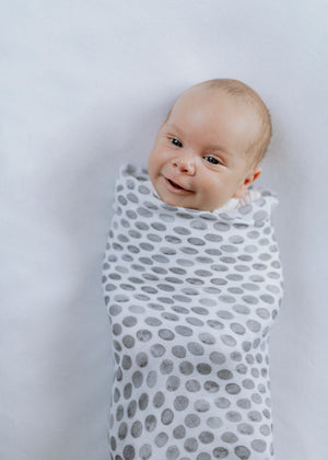 Essential Bamboo Blanket - Raindrops Super Soft