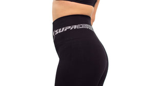 Postpartum Recovery Leggings - CORETECH™ SupaCore Vixen 7/8 Black