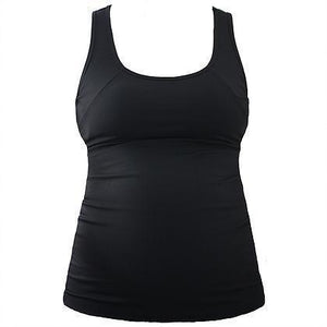 Pregnancy Singlet Black - Baby Luno