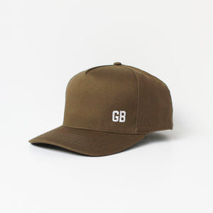 Snapback Hat - PERSONALISED NAME (Kids-Adults) Olive