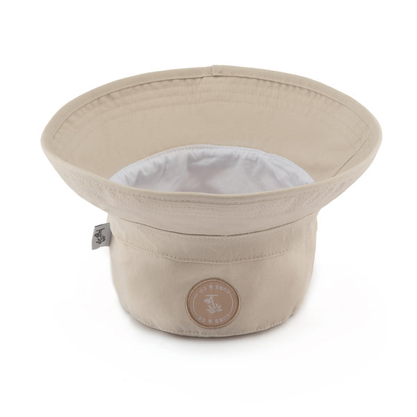 Kids Bucket Hat UPF50+ Taupe (1-7 years)