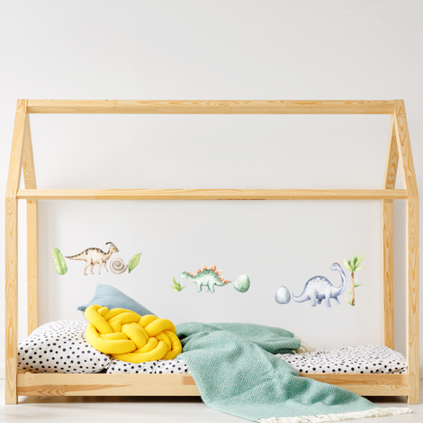 Fabric Wall Decals - Dinosaurs Stegosaurus