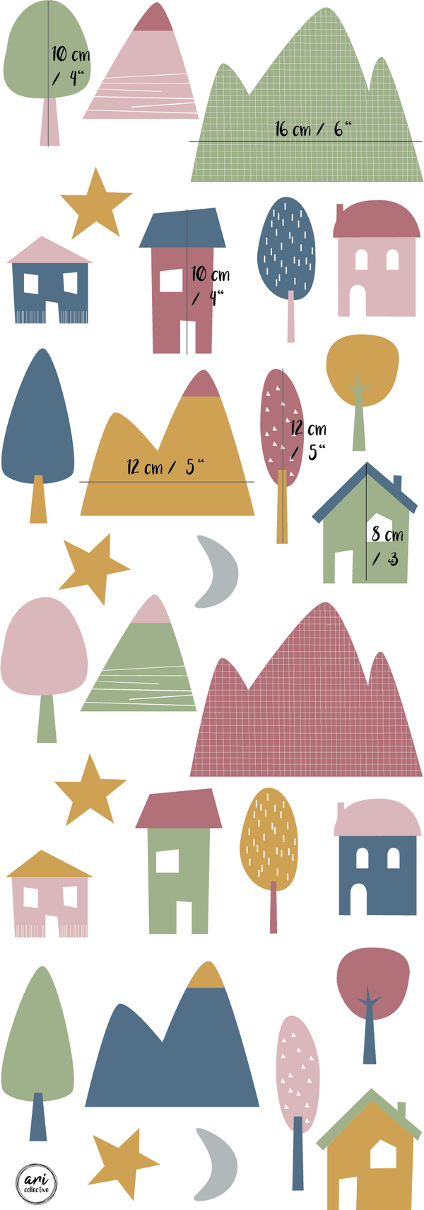 Fabric Wall Decals - Wilderness
