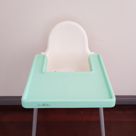 High Chair Tray Cover - Seafoam