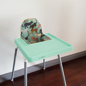 High Chair Tray Cover - Seafoam