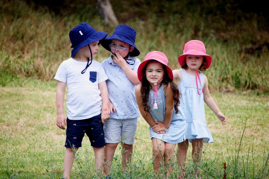 Kids Sunhat UPF 50+ Blue - Baby Luno