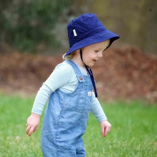 Kids Sunhat UPF 50+ Blue - Baby Luno