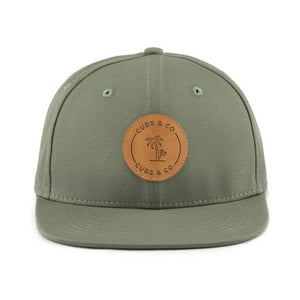 Snapback Hat - Khaki (Kids-Adults)