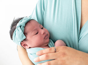Mummy & Me Range 4-piece Bundle - Light Cyan