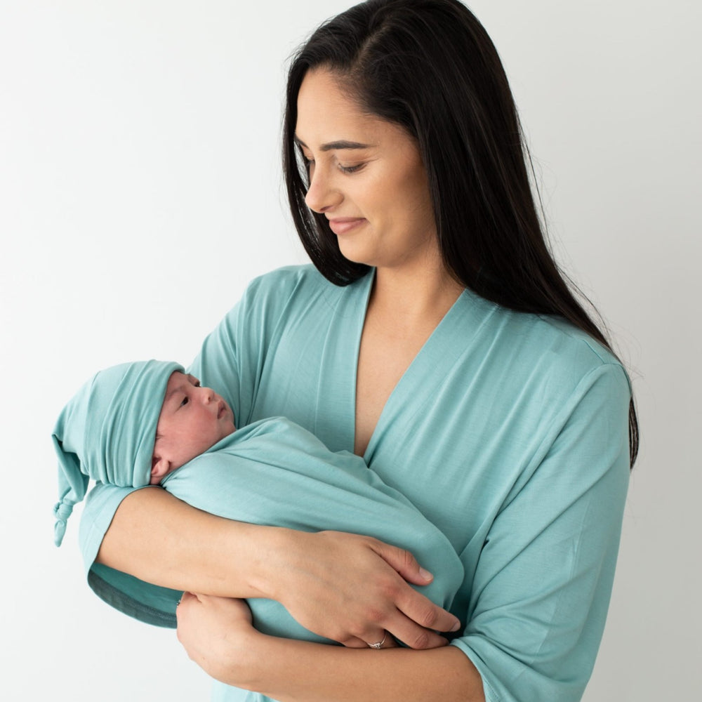 Mummy & Me Range 4-piece Bundle - Light Cyan