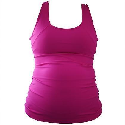 Pregnancy Singlet Bright Pink - Baby Luno