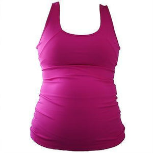 Pregnancy Singlet Bright Pink - Baby Luno