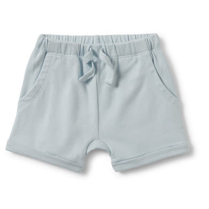 Baby Shorts - Powder Blue Slouch Pocket - Baby Luno