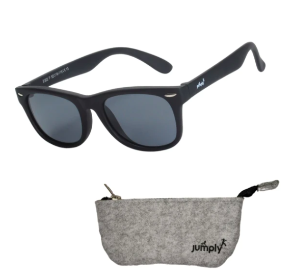 Kids Flex-Frame Sunglasses Polarized UV400 - Black