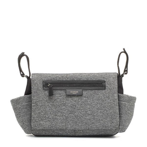 Universal Pram Organiser Storksak Scuba Luxe - Grey Marl - Baby Luno