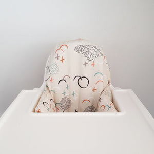High Chair Cushion Cover - Tribal Markings