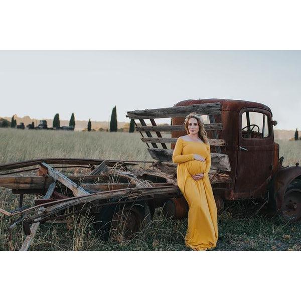 Maternity Gown - Gaia - Baby Luno