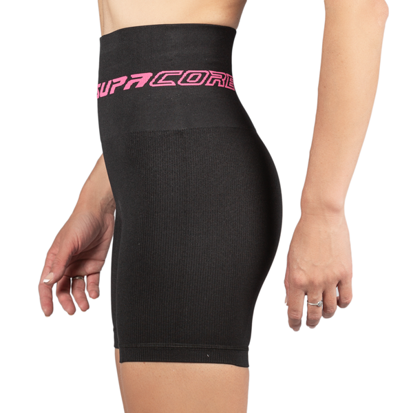 Postpartum Recovery Shorts - Mary CORETECH™ SupaCore Black