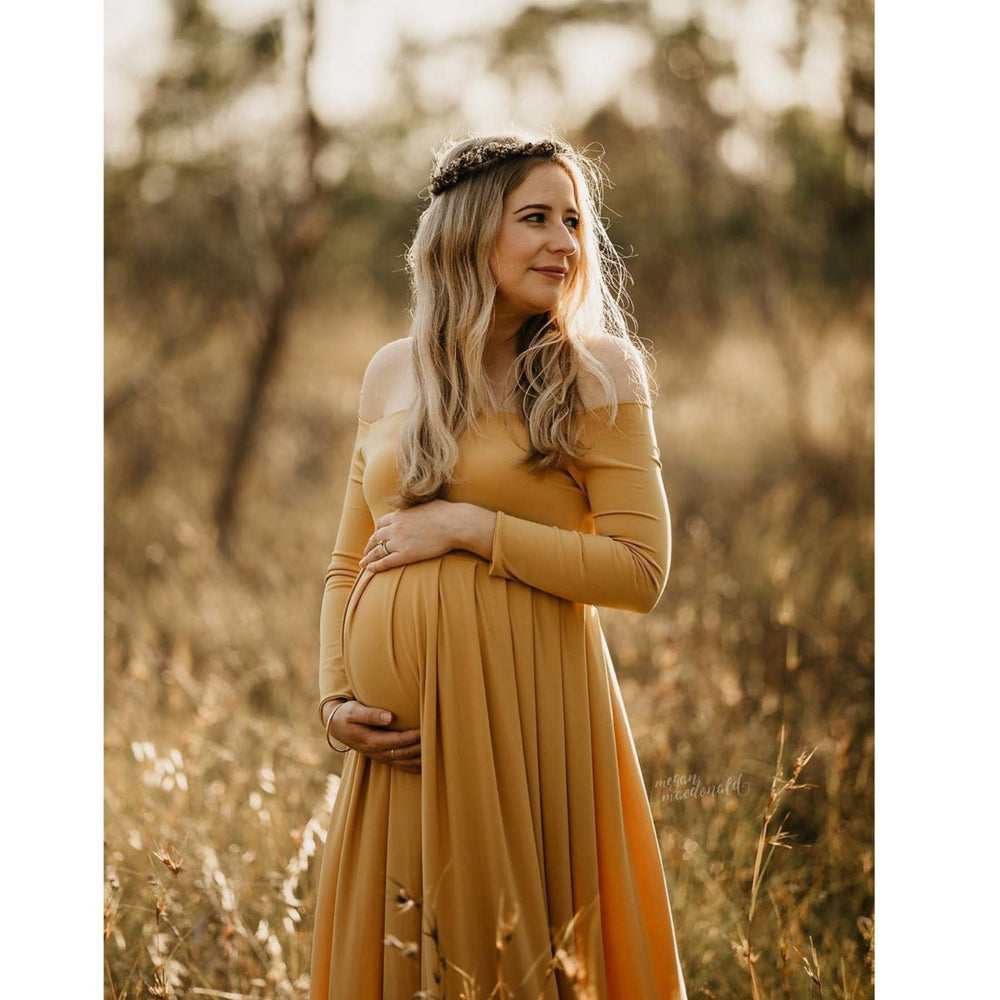 Maternity Gown - Gaia - Baby Luno