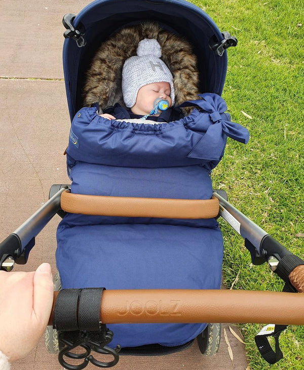baby luno Nordic Footmuff Pram Liner - Deep Blue
