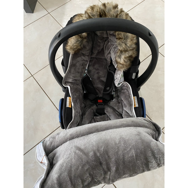 baby luno Nordic Footmuff - Native Wildlife (PRE-ORDER) - Baby Luno