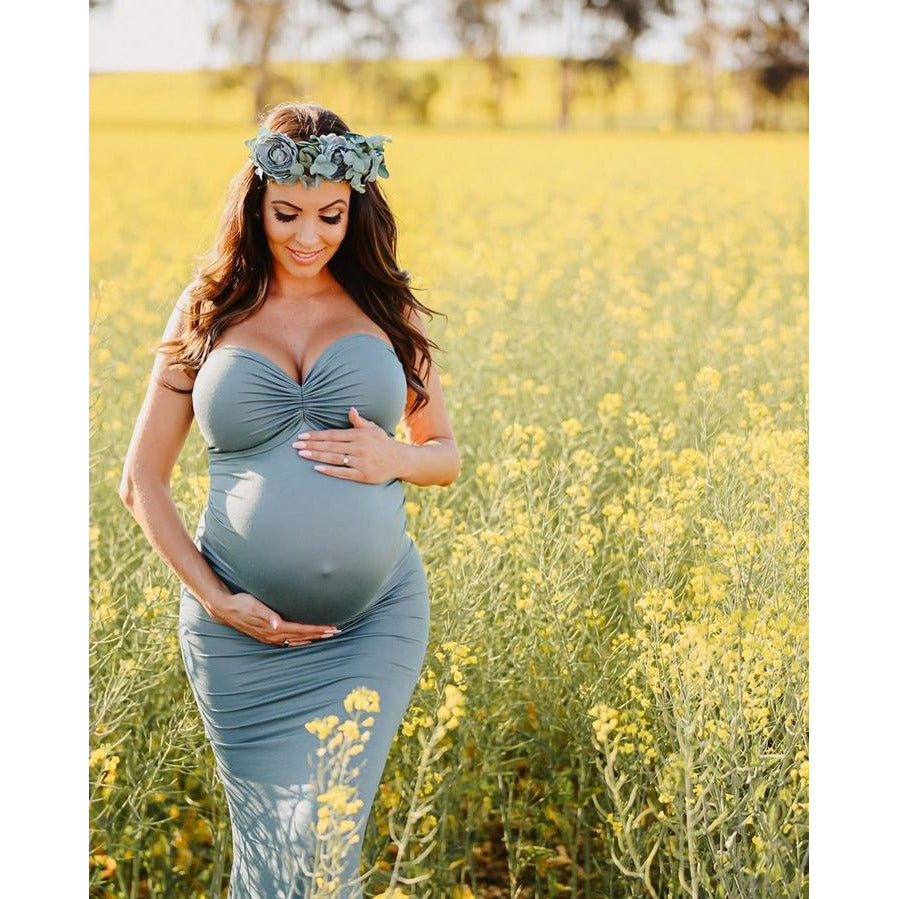 Maternity Gown - Oasis - Baby Luno